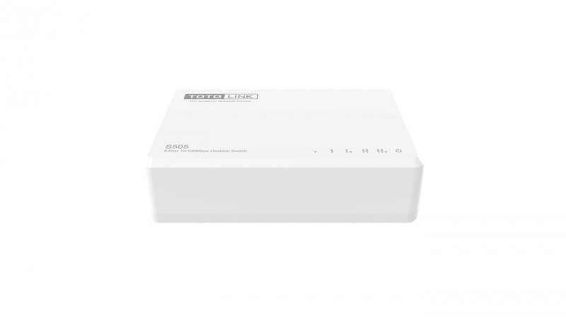 Switch 5x RJ45 100Mb/s, Desktop Totolink S505-V5