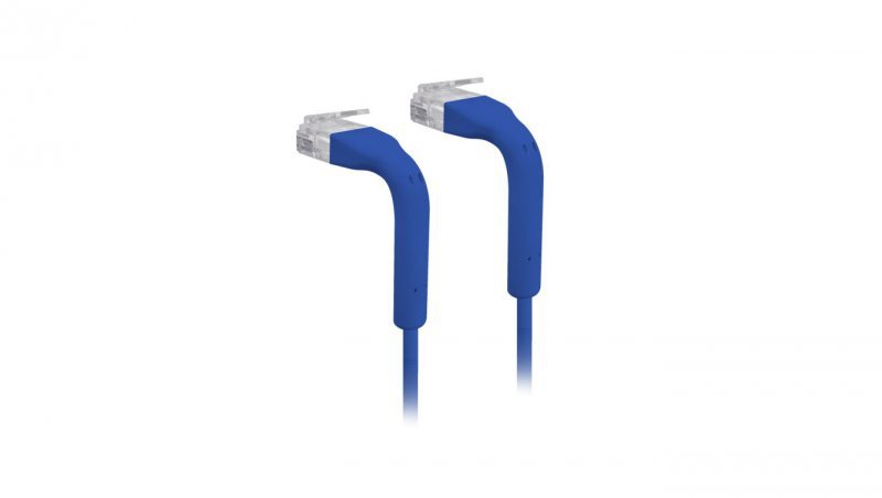 Patchcord LAN UniFi Patch Cable, 1m, Cat6, Niebieski Ubiquiti U-Cable-Patch-1m-RJ45-BL