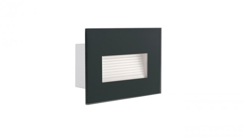 GLASI LED 3W P CZARNA neutralna