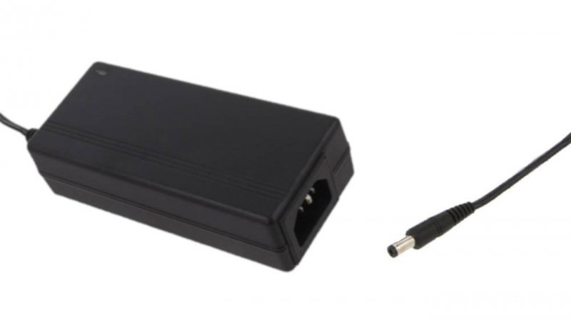 POSC48125D-C14 Zasilacz Desktop 60W 48V 1.25A z wtykiem DC - 5.5x2.1, gniazdo IECC13