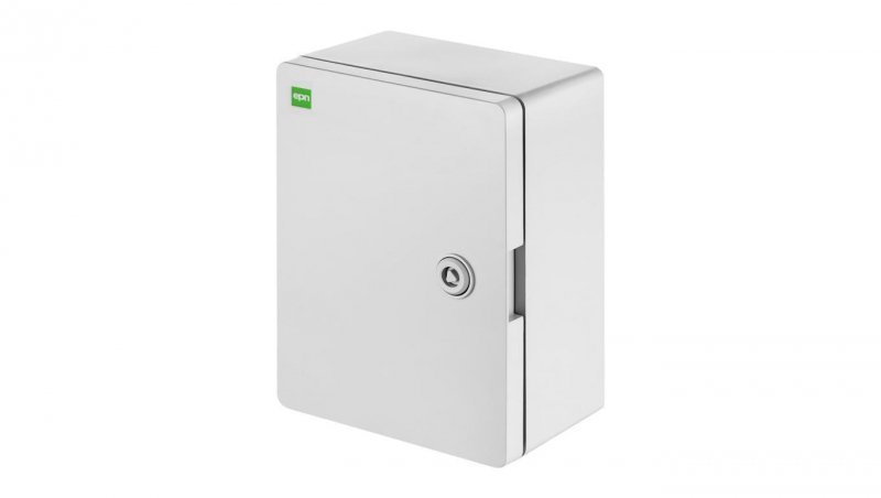 Industrial SR4 obudowa z tworzywa ABS 210x280x130 z płytą metalową IP65 szary 2760-00