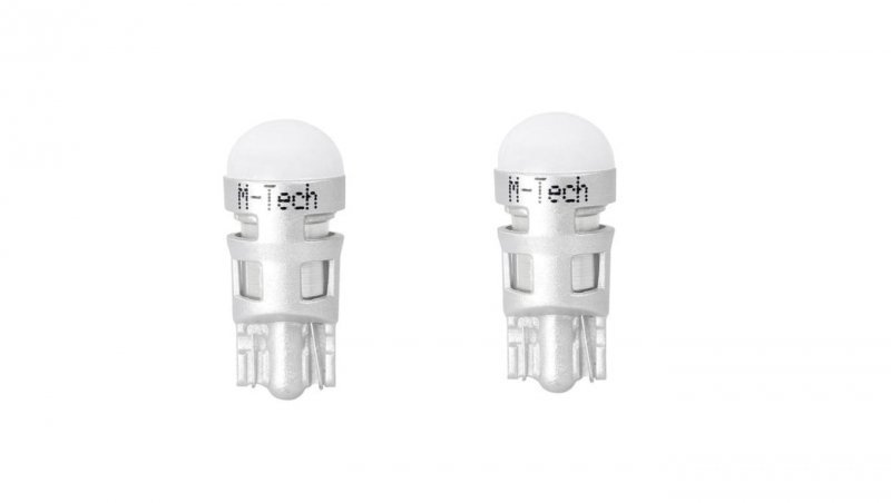 Żarówka w5w led t10 12V m-tech LB106W