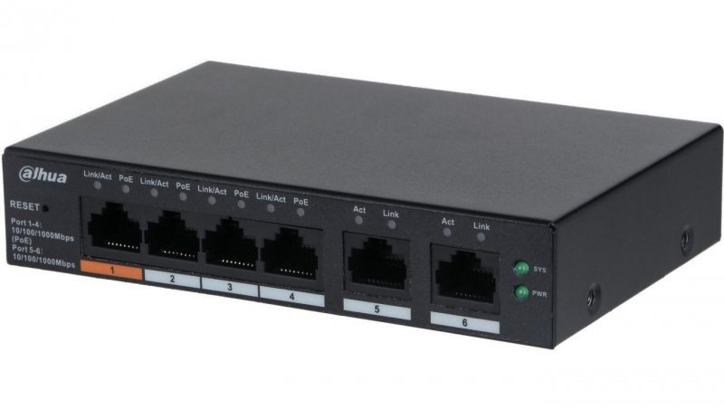 SWITCH DAHUA CS4006-4GT-60