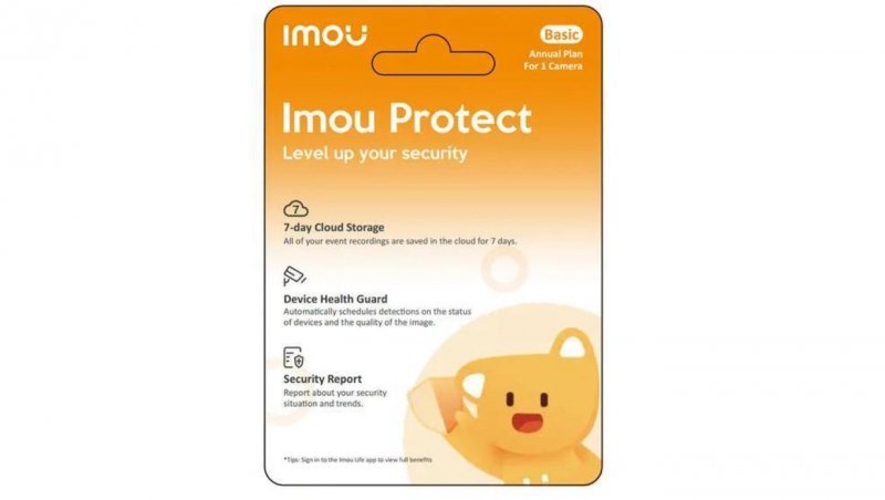 Karta chmura Imou Protect Basic