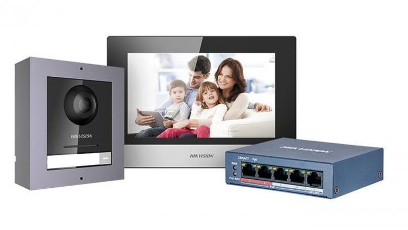 Zestaw wideodomofonowy DS-KIS602(B) HIKVISION
