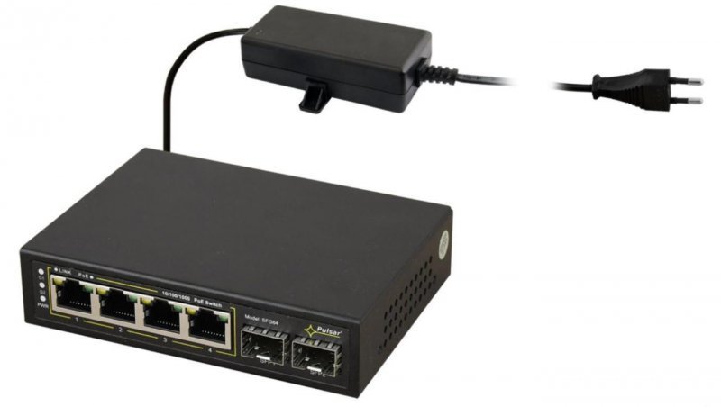 SWITCH POE 4+2SFP PULSAR SFG64