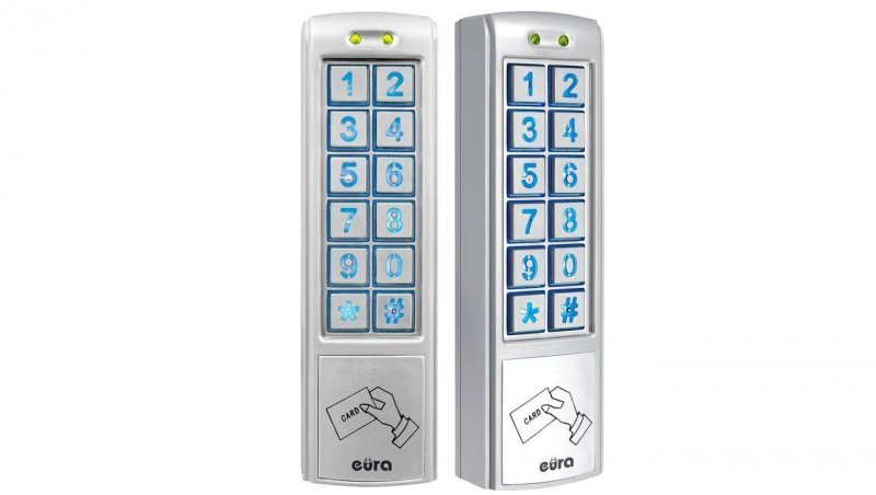 ZAMEK SZYFROWY i039/bri039/brEURAi039/bri039/br AC-30C7 (2 wyjścia, natynk, karta zbliżeniowa)