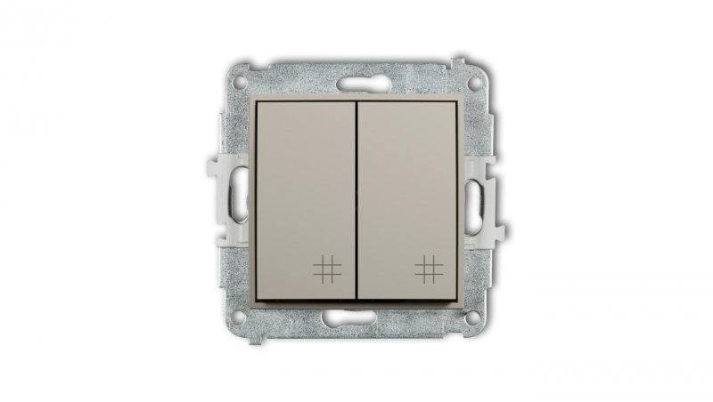MINI Mechanizm łącznika podwójnego krzyżowego taupe 60MWP-66
