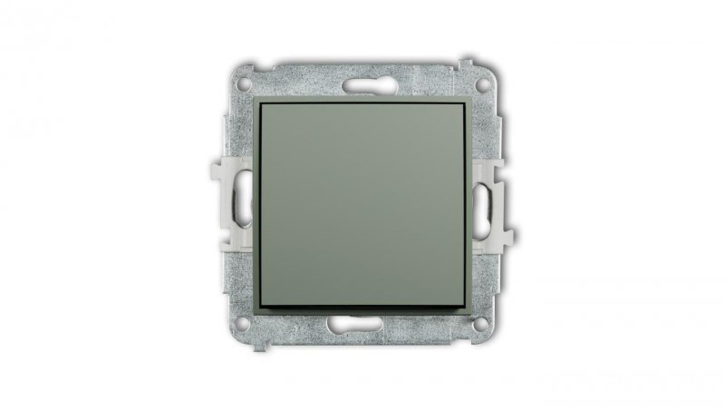 MINI Mechanizm łącznika krzyżowego (jeden klawisz bez piktogramu) szałwiowy 61MWP-6.1