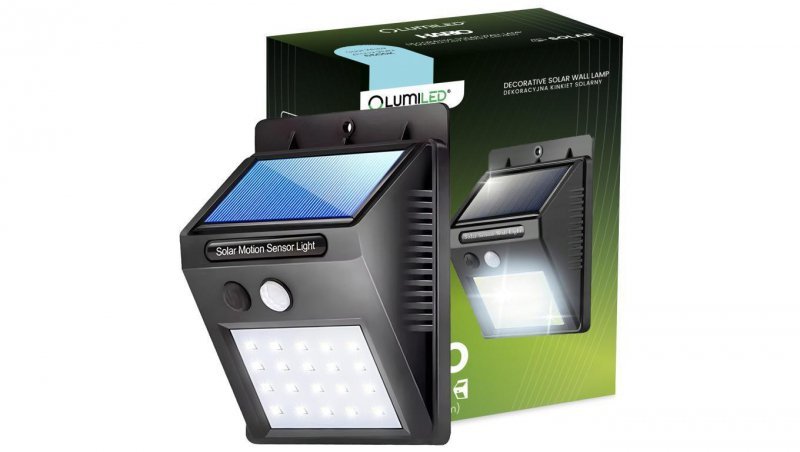 Naświetlacz Solarny Ogrodowy LED 6500K IP45 HARIO LUMILED