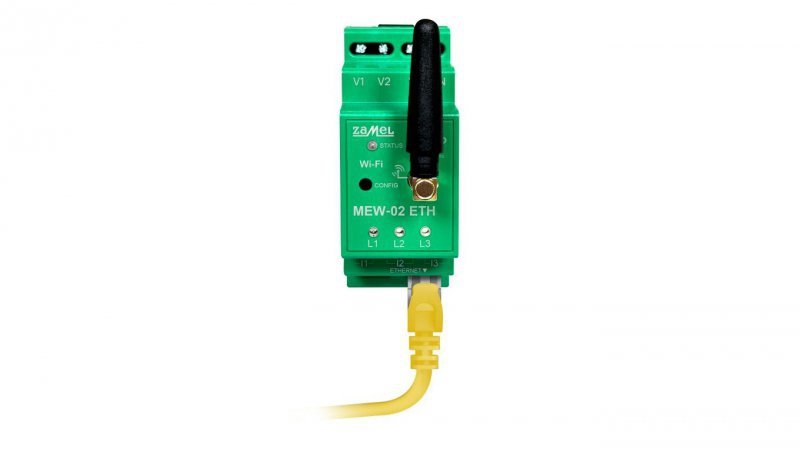 Monitor energii elektrycznej ETHERNET + Wi-Fi 3F+N Supla MEW-02 ETH SPL10000050