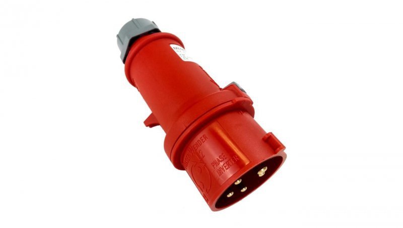 Wtyczka ProTOP 16A 5p 6h 400V IP44 2-częściowa ze zwrotnicą faz siłowa 3319A MENNEKES 1182