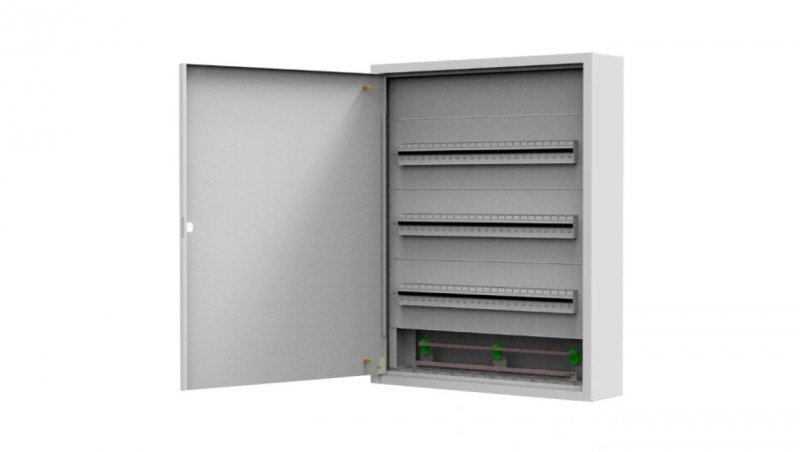 Rozdzielnica natynkowa metalowa 3x24 modułów IP30 (400V AC) 686x544x130mm drzwi pełne Doktorvolt