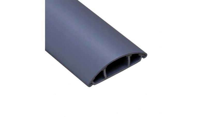 Listwa maskująca przewody TV maskownica uniwersalna napodłogowa naścienna 50x15mm szara 2m