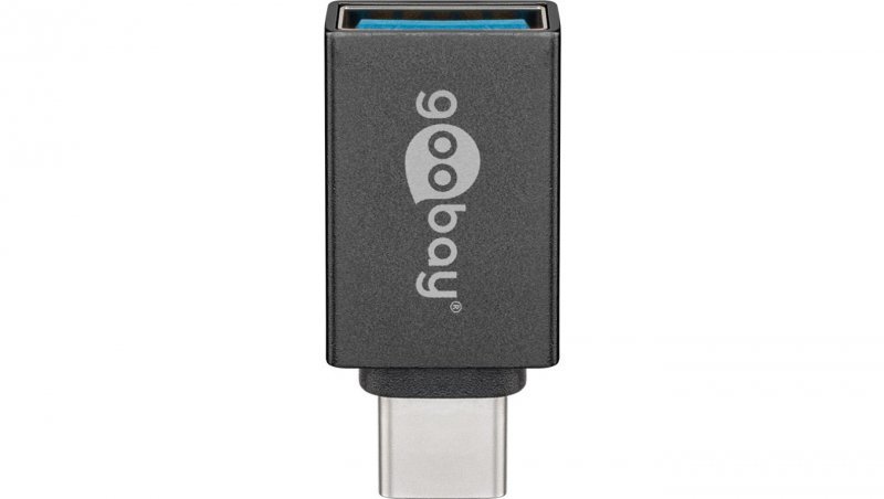 USB-C™ USB A OTG SuperSpeed ​​Adapter do podłączenia kabli ładowania 3.0 Szary - Wersja kolorystyczna Szary