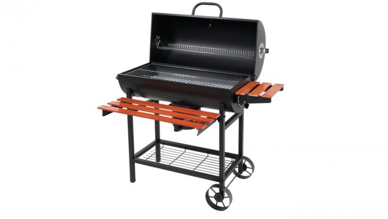 LUND GRILL WĘGLOWY Z POKRYWĄ, RUSZT 71X34,5CM 99908