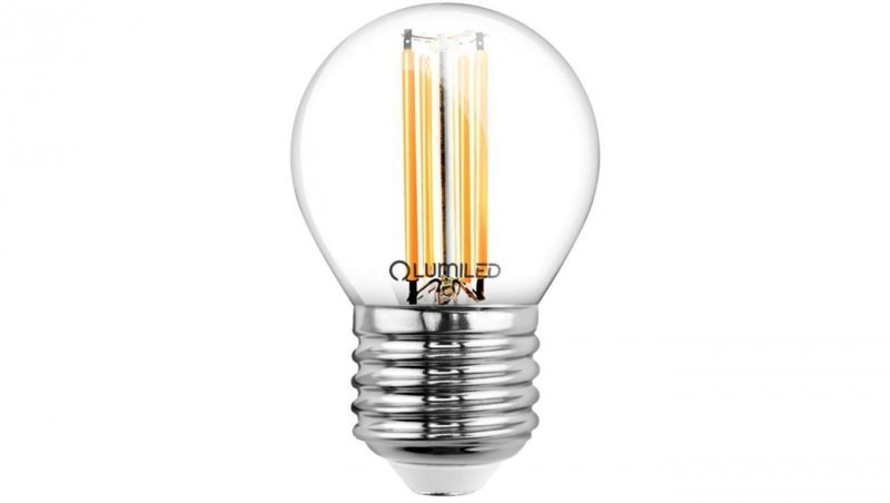 Żarówka LED E27 Kulka P45 2W = 25W 249lm 3000K Ciepła 360 FILAMENT LUMILED