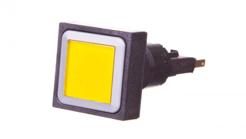Napęd przycisku 25x25mm żółty bez samopowrotu  z podświetleniem Q25LTR-GE/WB 086346