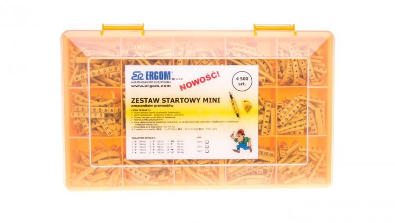 Zestaw startowy oznacznik przewodów OZZ-0 E04ZP-01020900100