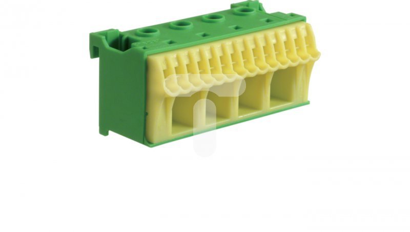 Blok samozacisków 63A QC zielony 18 przyłączy 33x75x75mm KN18E