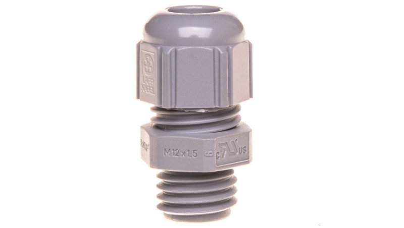 Dławnica kablowa poliamidowa M12 IP68 SKINTOP STR-M 12x1,5 ciemnoszara 53111100