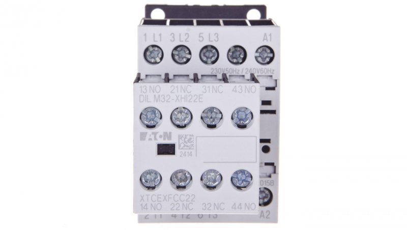 Stycznik mocy 15A 3P 230V AC 2Z 2R DILM15-22(230V50HZ,240V60HZ) 106363