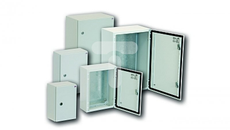 Obudowa metalowa 400x400x200mm IP65 z płytą ETIBOX GT 40-40-20 001102109
