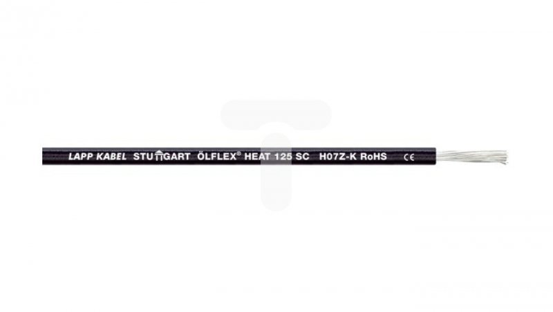 Przewód OLFLEX HEAT 125 SC 1x2,5 czarny 1236001 /100m/