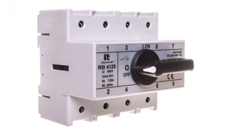 Rozłącznik izolacyjny 4P 125A RSI-4125W02