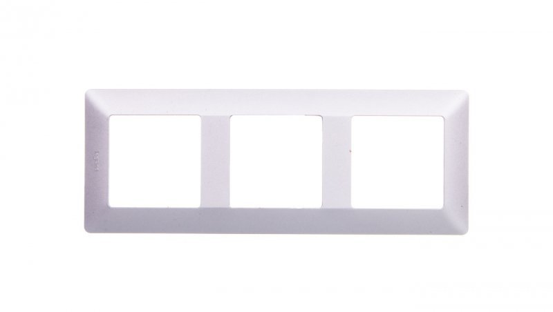 VALENA LIFE Ramka potrójna aluminium 754133