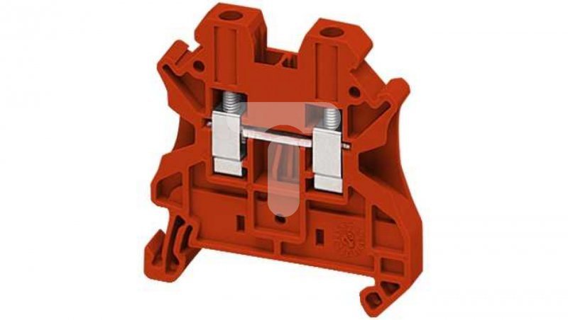 Złączka szynowa 2-przewodowa 2,5mm2 czerwona ATEX NSYTRV22RD