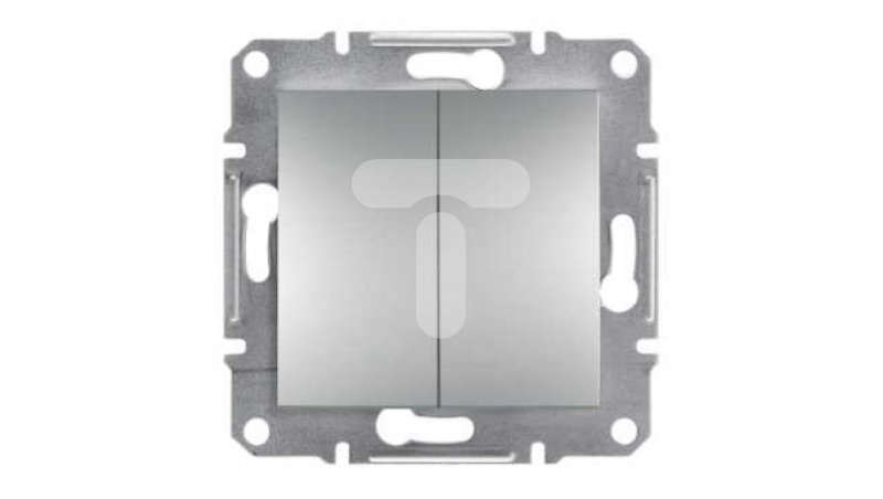 ASFORA Łącznik świecznikowy (z. śrub) bez ramki aluminium EPH0300361