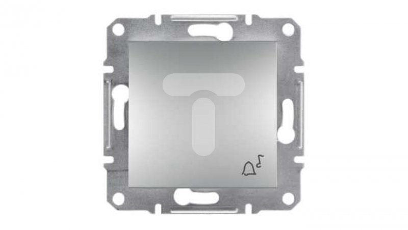 ASFORA Przycisk &quot;&quot;dzwonek&quot;&quot; bez ramki aluminium EPH0800161