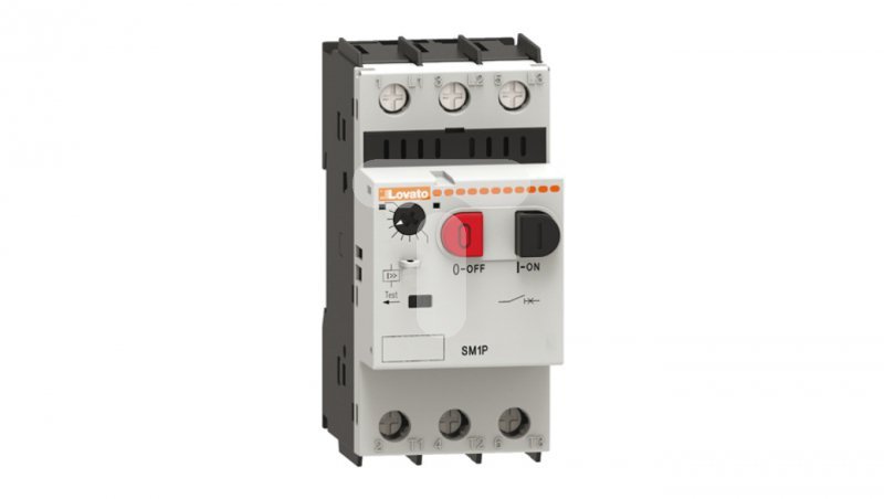 Wyłącznik silnikowy SM1P2500 z przyciskami 20-25A 15kA 400V SM1P2500
