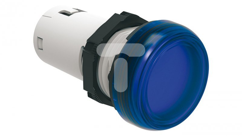 Lampka sygnalizacyjna LED jednoczęściowa niebieska 12V AC/DC LPMLA6
