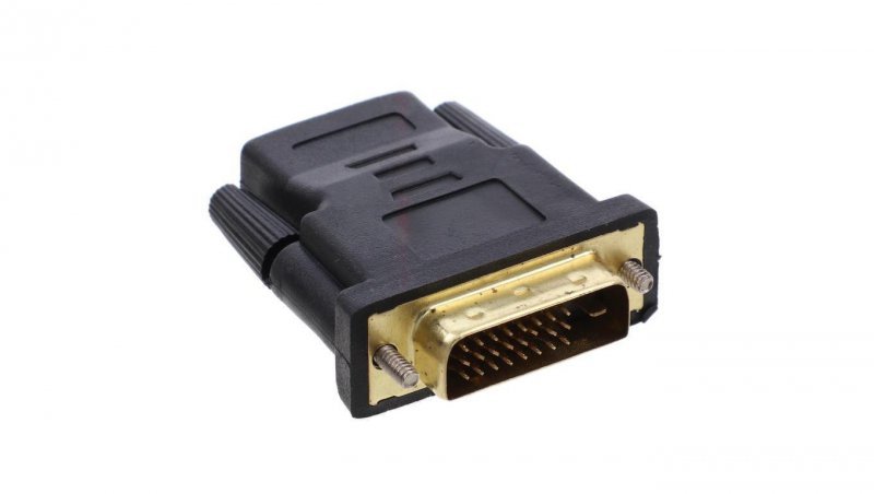 Adapter DisplayPort M &amp;gt; HDMI F czarny AD-0010-BK