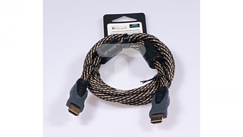 Kabel HDMI High Speed with Ethernet CCS 3m w oplocie LB0040