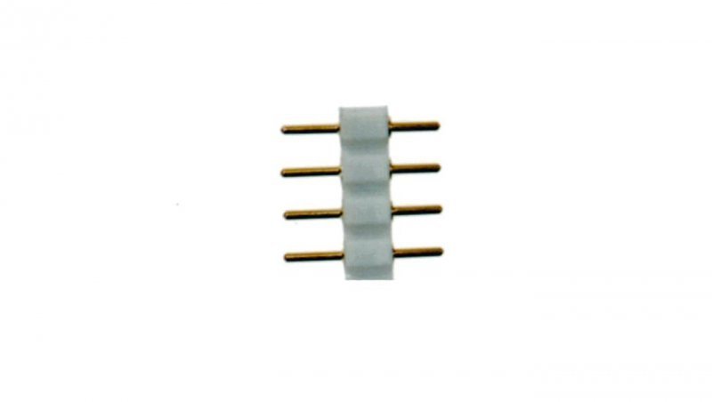 Złączka do taśmy led rgb 4-pin grzebyk
