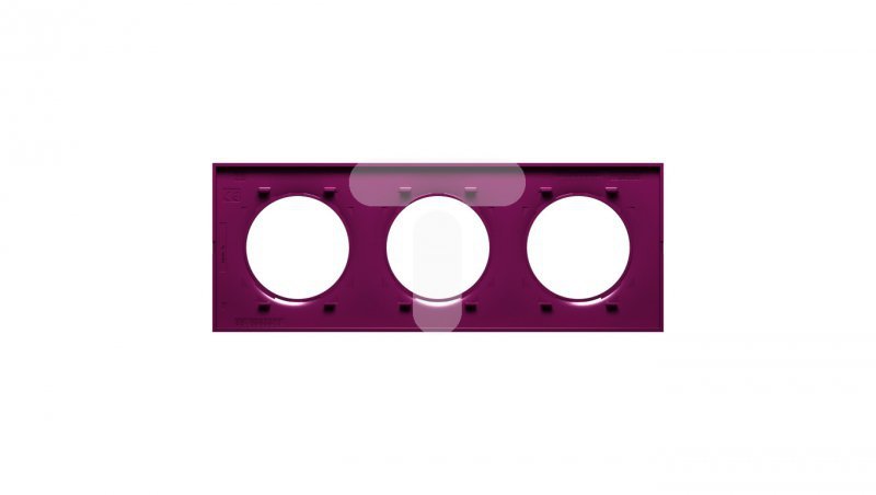 Odace styl Ramka potrójna purple S52P706D