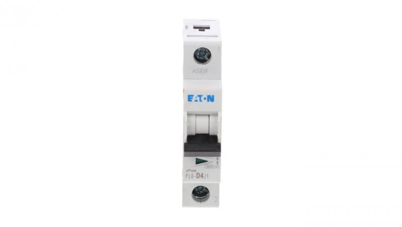 Wyłącznik nadprądowy 1P D 4A 6kA AC PL6-D4/1 286541
