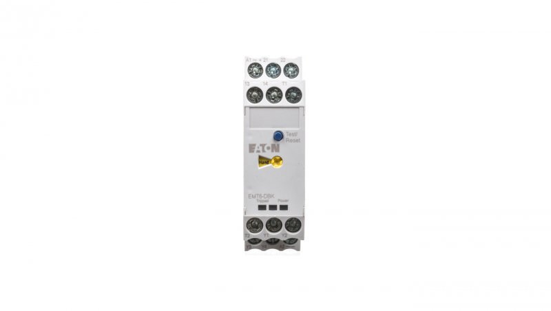 Zabezpieczenie termistorowe 6xPT 24–240V AC/DC z/bez blokada, restartem zdalnym i lokalnym, TEST EMT6-DBK 066168