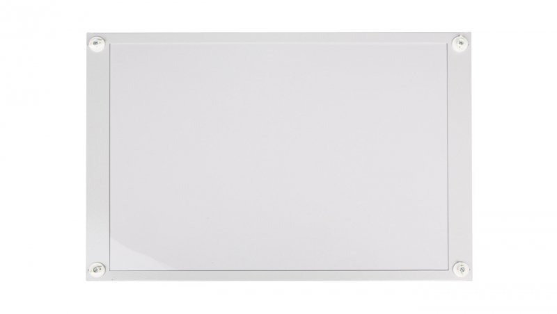 Osłona metalowa z plastikowym wypełnieniem 720x500mm BPZ-FPP-800/500-BL 108295