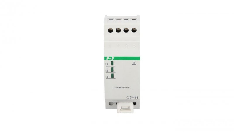 Przekaźnik zaniku i asymetrii faz 10A 1P 4sek 55V CZF-BS