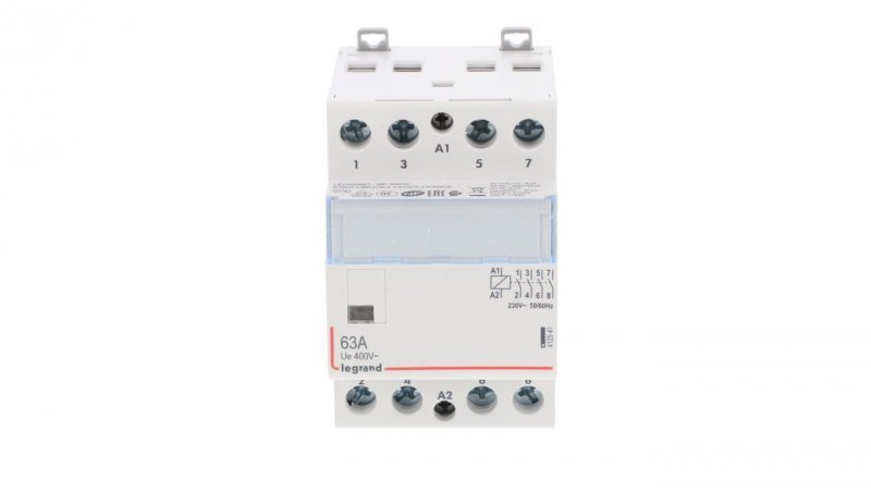 Stycznik modułowy 63A 4Z 0R 230V AC SM363 412541