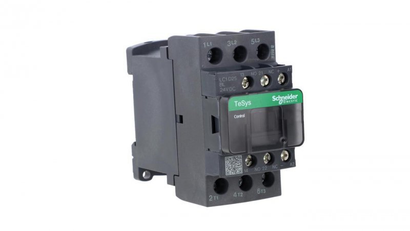Stycznik mocy 25A 3P 24V DC 1Z 1R LC1D25BL