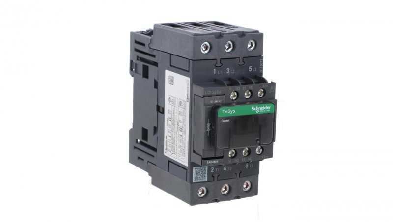 Stycznik mocy 50A 3P 24V DC 1Z 1R (EVK) LC1D50ABD