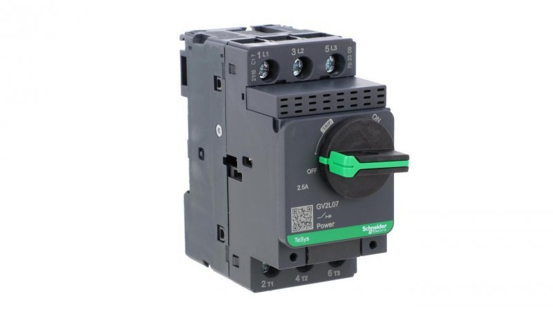 Wyłącznik silnikowy 3P 0,75kW 2,5A GV2L07