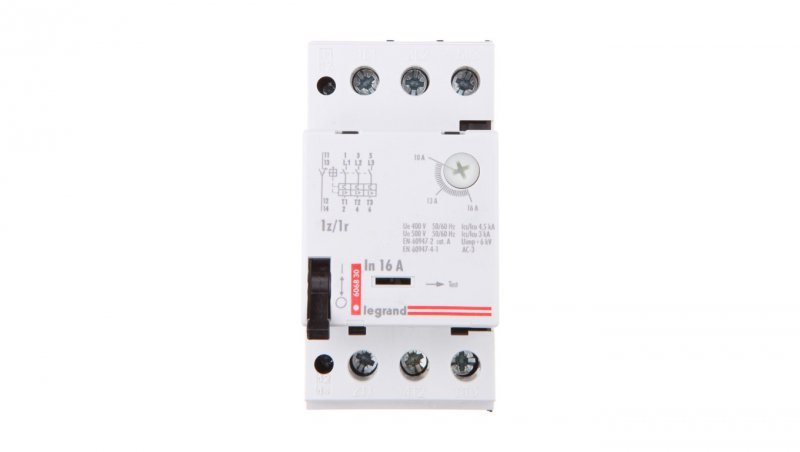 Wyłącznik silnikowy 3P 7,5kW 10-16A M 250 1R/1Z 16 606830