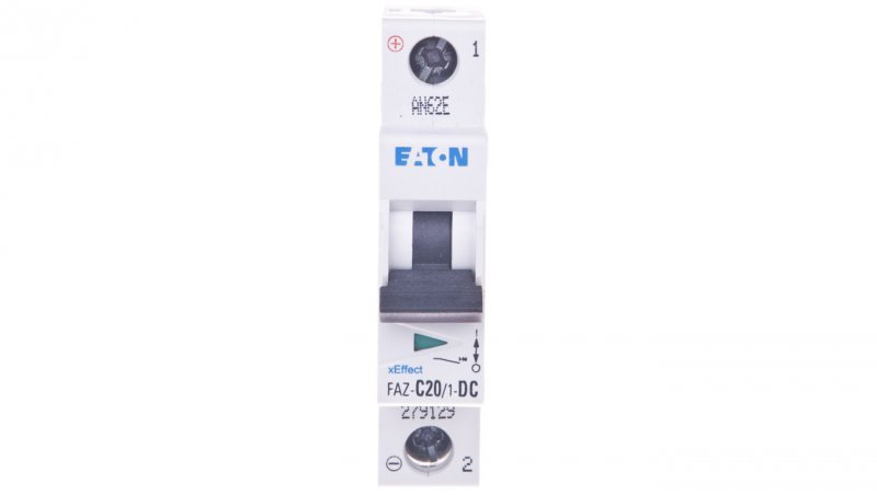 Wyłącznik nadprądowy 1P C 20A 15kA DC FAZ C20/1-DC 279129