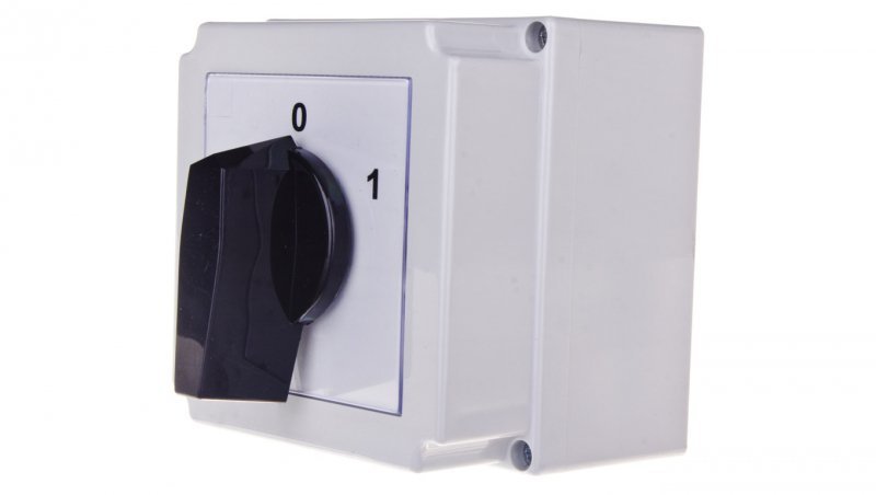 Łącznik krzywkowy 0-1 4P 63A w obudowie 4G63-92-PK 63-840398-051